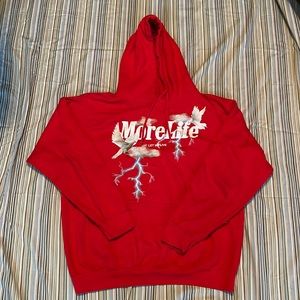 FashionNova Red More Life Hoodie